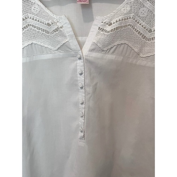 Women's Toffee Apple Cream / Ivory Tunic, Size L - Picture 5 of 8